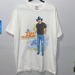 2004 Tim McGraw & The DanceHall Doctors ‘Out Loud’ Tour Shirt - Mens Sz L